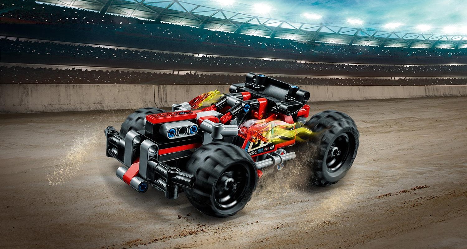 Конструктор Lego Technic – Красный гоночный автомобиль  